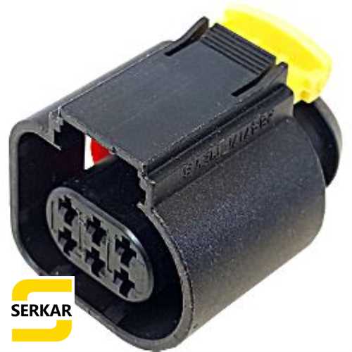 VW DEBİMETRE , GAZ KELEBEK SOKETİ KÜÇÜK 6 PİNLİ